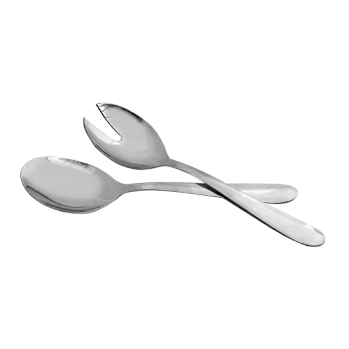 Set lingura si furculita pentru servire salata CULINARO, inox