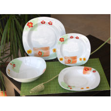 Set serviciu masa din portelan 19 piese, MN012727