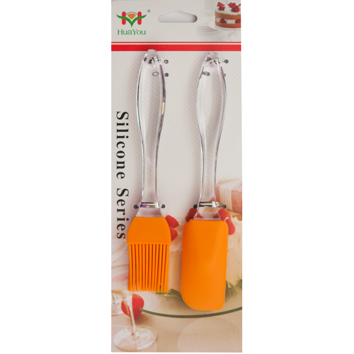 Set spatula si perie din silicon MN0198426