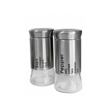 Solnita si pipernita cu capac crom RAKI 150ml fiecare