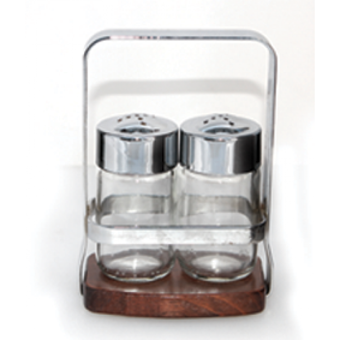 Solnita si pipernita cu suport lemn MN013580