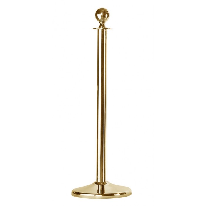 Stalp ghidare, delimitare, bariere pietonale RAKI h100cm auriu