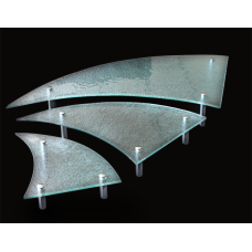 Stand display expunere RAKI 3 piese 22x30xh5,5cm, 30x40xh7,5cm,40x60xh9,5cm MN0103101