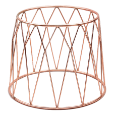 Stand expunere metalic 3D non alunecare, RAKI, 25x21,2xh20cm, finisaj cupru, metal acoperit cu PVC