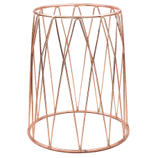 Stand expunere metalic 3D non alunecare, RAKI, 25x21,2xh30cm, finisaj cupru, metal acoperit cu PVC