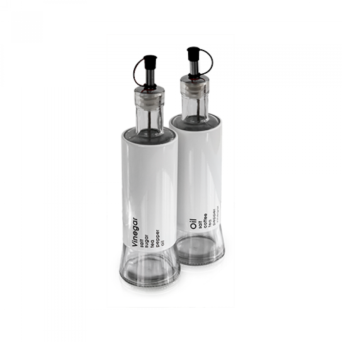 Set 2 sticle pentru ulei si otet RAKI TOP 2x320ml