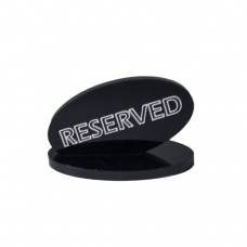 Suport acrilic rezevat pentru restaurant negru MN0136581