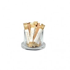 Suport rotund acrilic pentru pliculete zahar, RAKI, 10xh7cm