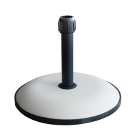 Suport rotund umbrela soare 15kg culoare alba MN016633