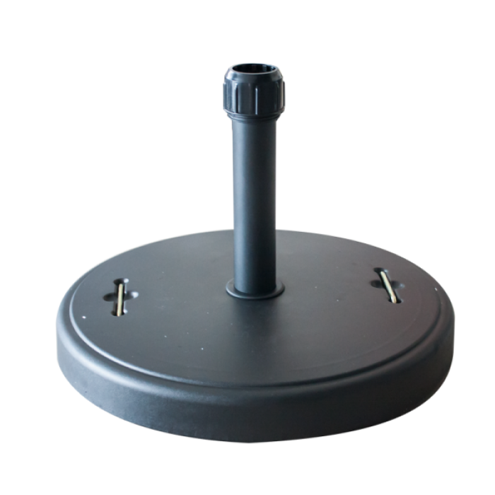 Suport rotund umbrela soare 37kg culoare neagra MN0166223