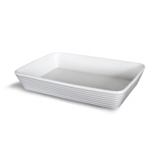 Platou oval din portelan pentru bufet 43cm