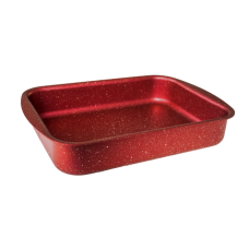 Tava dreptunghulara 30x25,5x6,5cm GRANITE-RED MN0189151