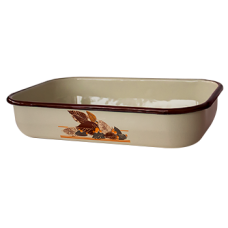 Tava emailata dreptunghiulara RAKI Esen 32x22xh7cm