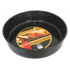 Tava emailata rotunda adanca RAKI 36xh8cm