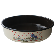 Tava emailata rotunda RAKI Bluie D32xh8cm