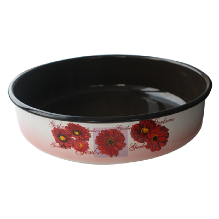 Tava emailata rotunda RAKI Cerebra D32xh8cm