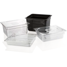 Tava gastronorm policarbonat GN1x1-65mm neagra MN019473