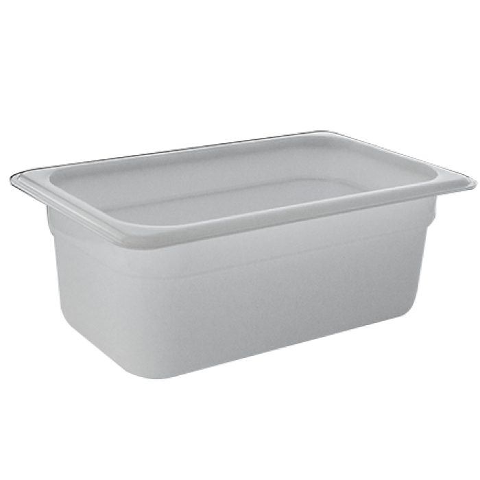 Tava gastronorm polipropilena RAKI 1/4-65, 265x162x65mm, 1,7lt 