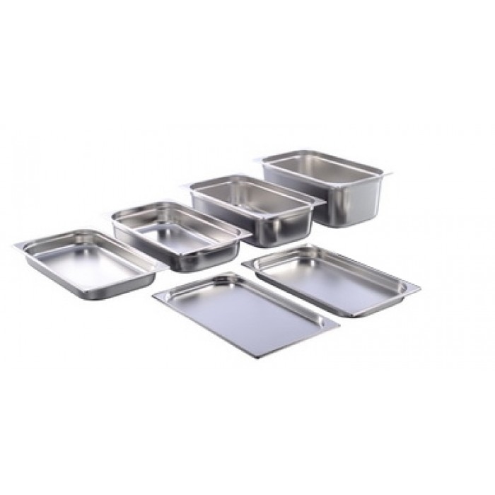 Tava inox gastronorm OZTI GN 1/1    20x530x325mm   2,2lt