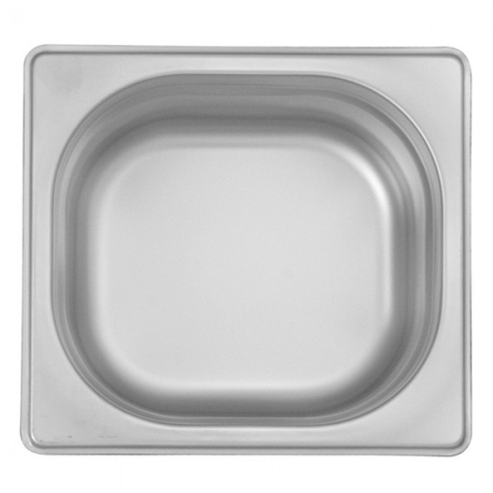 Tava inox gastronorm OZTI GN 1/6    65x176х162mm  2lt