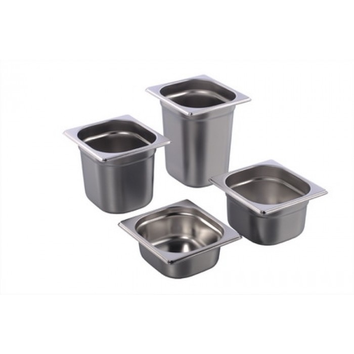 Tava inox gastronorm OZTI GN 1/6   200x176х162mm 2,8lt