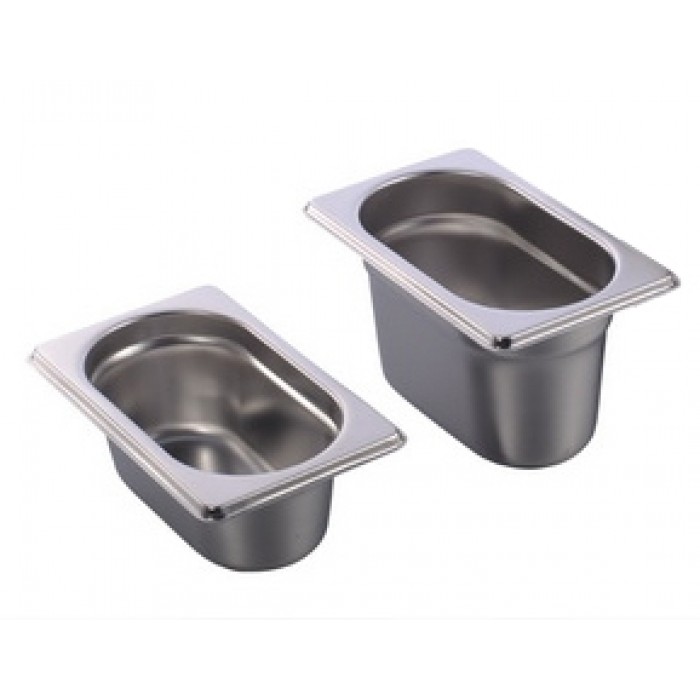 Tava inox gastronorm OZTI GN 1/9    100x176х108mm 0,8lt