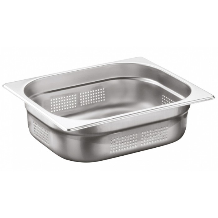 Tava inox perforata gastronorm OZTI 1/2 GNP 150x325х265mm 8,5lt