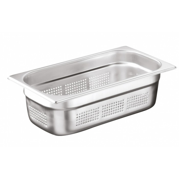 Tava inox perforata gastronorm OZTI 1/3 GNP 65x325x176mm 2,5lt