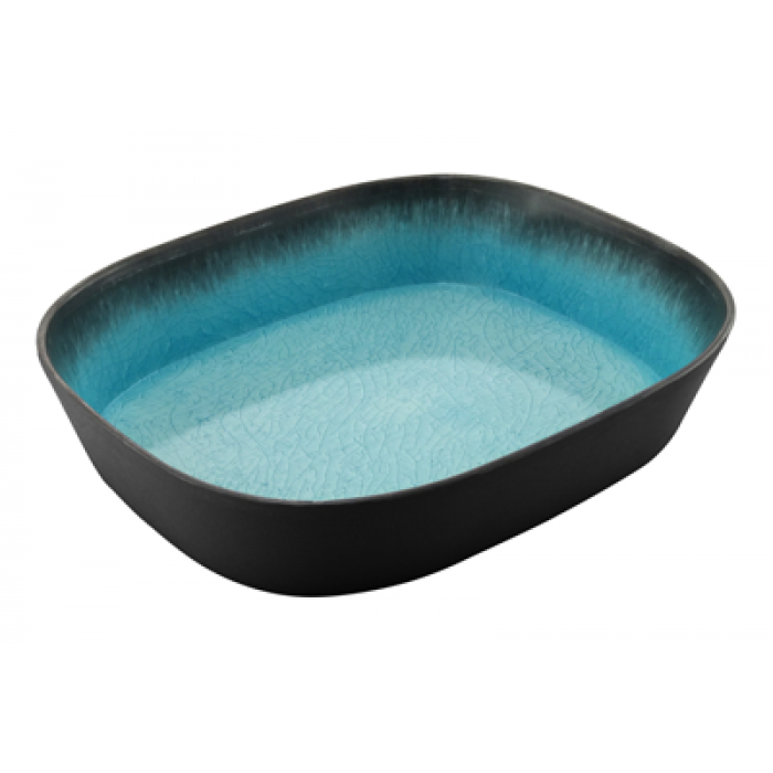 Tava melamina gastronorm 1/2 325x265x65mm, RAKI CAPSULE, albastra