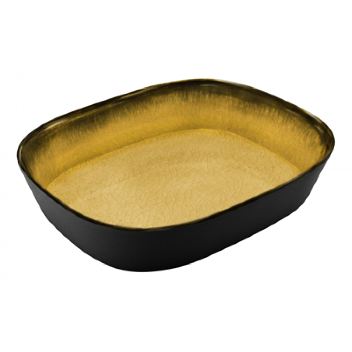 Tava melamina gastronorm 1/2 325x265x65mm, RAKI CAPSULE, galbena