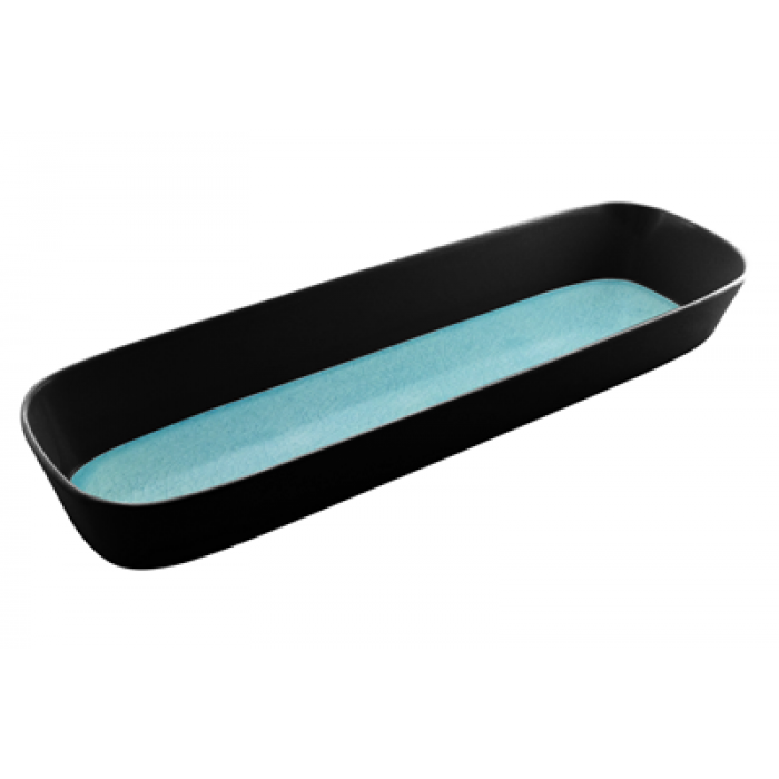 Tava melamina gastronorm 2/4 530x162x65mm, RAKI CAPSULE, albastra