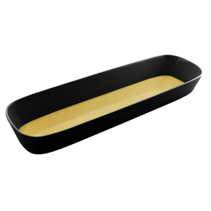 Tava melamina gastronorm 2/4 530x162x65mm, RAKI CAPSULE, galbena