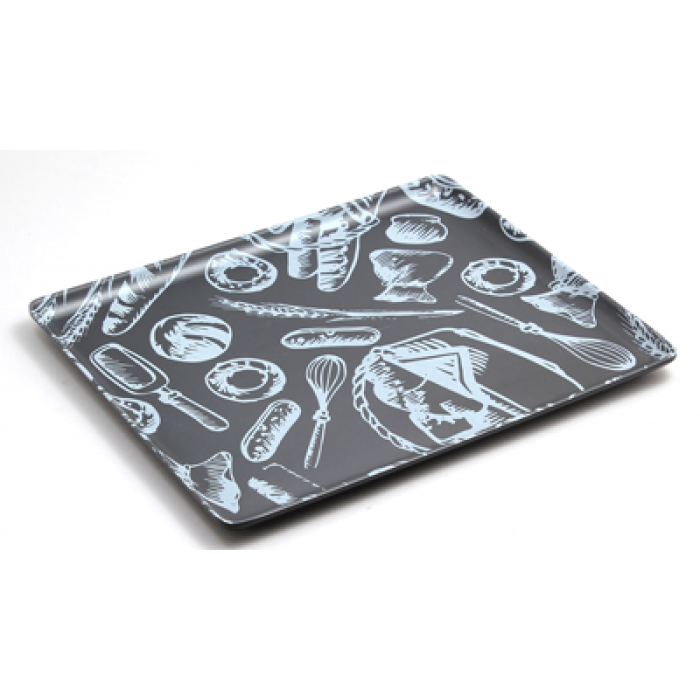 Platou melamina gastronorm RAKI BAKER, GN 1/1 53x26,5xh1,8cm