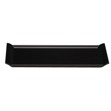 Platou melamina servire RAKI BATON, 38x16xh2cm, dreptunghiular, negru