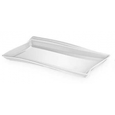 Platou melamina servire RAKI RIVA 53x32,5xh3,5cm, dreptunghiular, alb