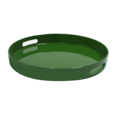 Tava ospatar servire rotunda RAKI, D35xh4,5cm, plastic, verde