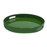 Tava ospatar servire rotunda RAKI, D37,5xh4,5cm, plastic, verde