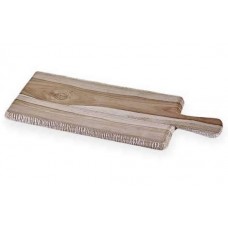 Tava, platou servire RAKI, 50x19,5cm, din melamina cu maner, imitatie lemn