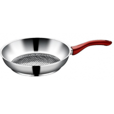 Tigaie inox 28x8cm cu maner rosu MN0189282
