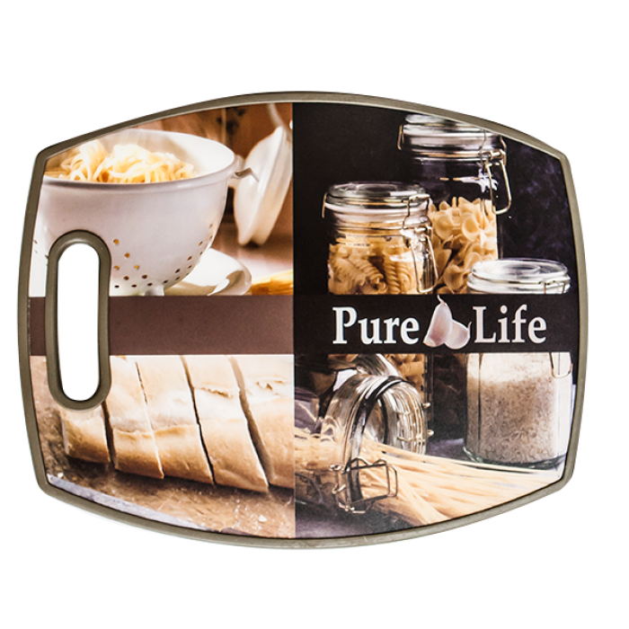Tocator profesional polietilena 30x38cm PURE LIFE cu décor MN0198555