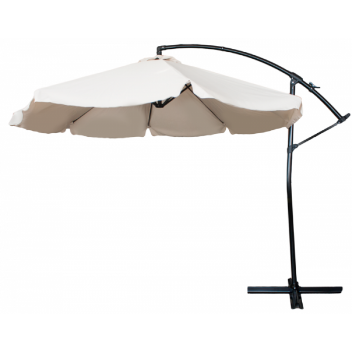 Umbrela soare KAMBANA 300cm culoare alba