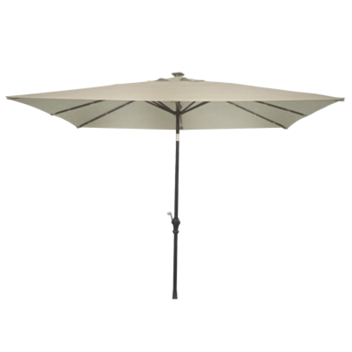 Umbrela soare patrata 300x300cm culoare bej