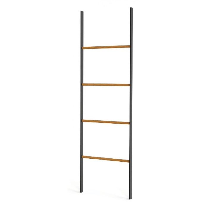 Scara cu bare din bambus pentru prosoape 50xh157cm