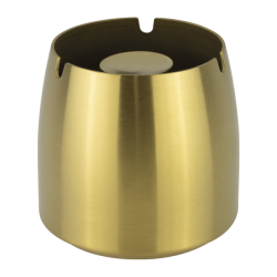 Scrumiera anti-vant metalica Raki 9xh8,5cm,aurie...