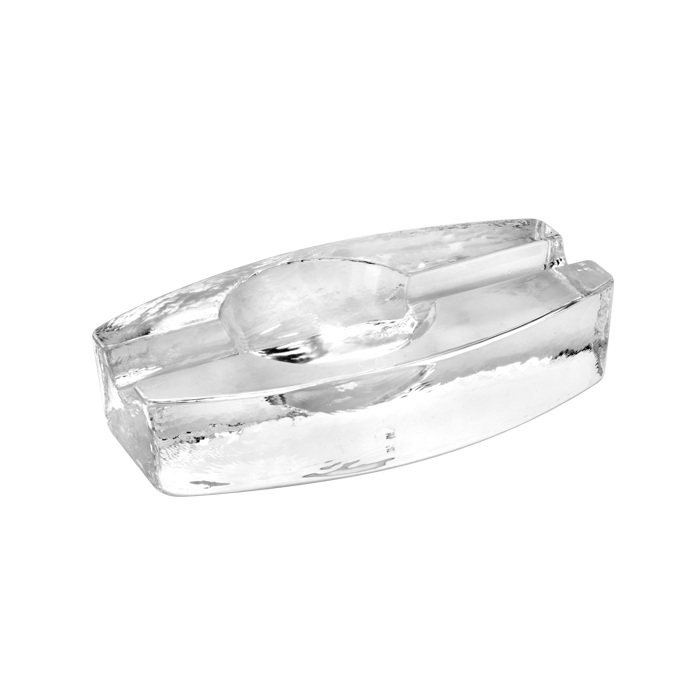 Scrumiera trabuc din sticla 17x9xh4cm