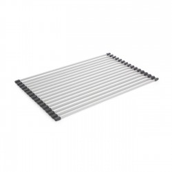 Scurgator chiuveta multifunctional,gratar rulant, aluminiu 33x52cm...