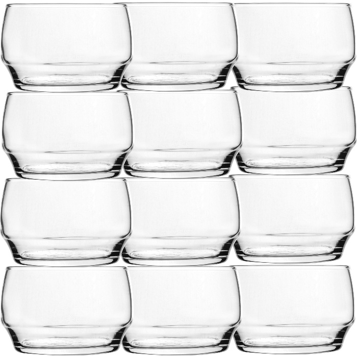 Set 12 boluri sticla Nadir Light 310ml 9xh6cm