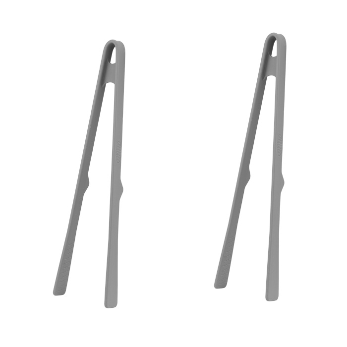 Set 2 cleste din silicon bucatarie 29cm,gri