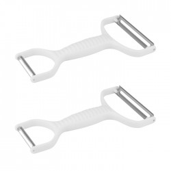 Set 2 curatatoare cartofi dublu orizontal,alb...