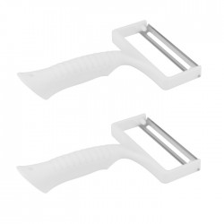 Set 2 curatatoare cartofi orizontal,alb...